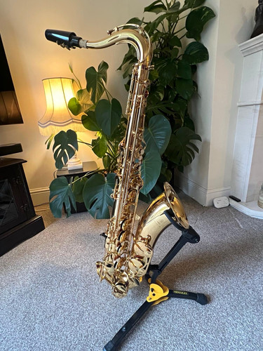 Yamaha tenor saxophone gold - saxophone,