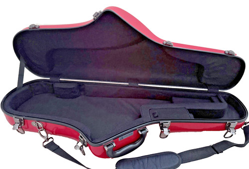 Fibreglass red tenor - fibreglass,